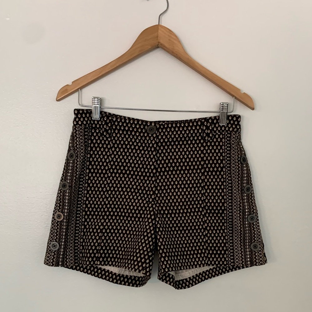 Anthropologie Sarah Print High Rise Shorts - Picture 3 of 7